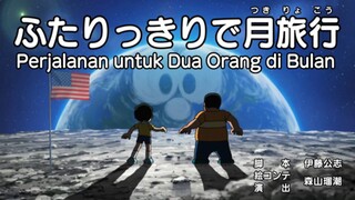 Doraemon perjalanan   untuk dua orang di bulan