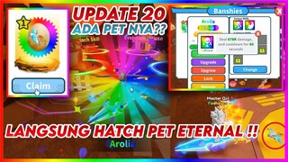 Bahas Update 20 | WFS sekarang Ada Pet nya ?! - Roblox Weapon Fighting Simlator Indonesia