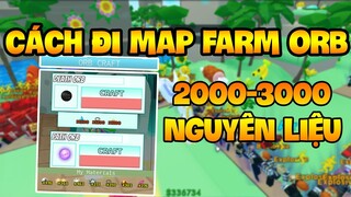 [CODE] Cách Đi Map FARM ORB, Farm 2000-3000 Nguyên Liệu 1 Ván || All Star Tower Defense