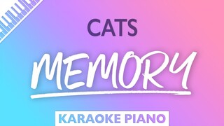 Cats - Memory (Karaoke Piano)