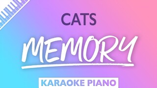 Cats - Memory (Karaoke Piano)