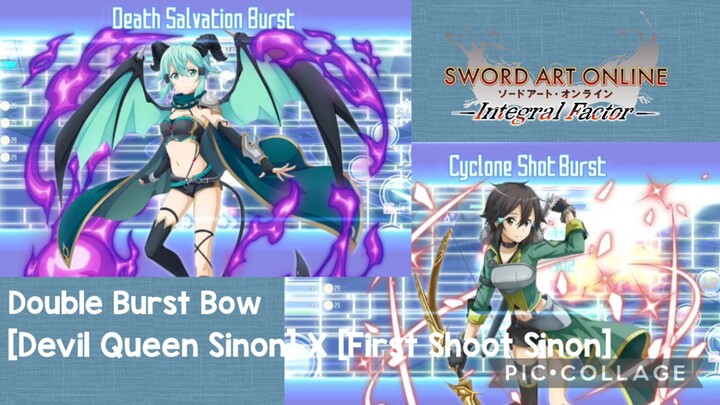 SAOIF: Double Burst Bow [Devil Queen Sinon] X [First Shoot Sinon]