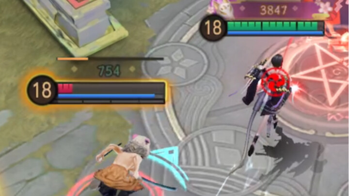 “Now you know who to play with.”