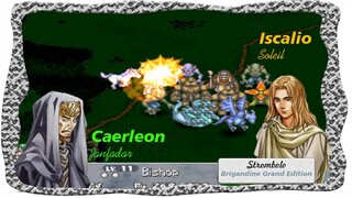 Janfadar vs Soleil Solo Battle at Hervery Brigandine Grand Edition