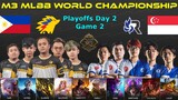 ONIC PH Vs RSG SG [GAME 2] | M3 MLBB World Championship 2021  Playoffs Day 2