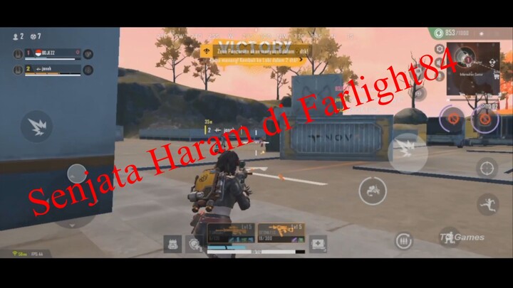 BOJEZZ DIAKUI GUYS!!! SNIPER MODE  ON 4vs1 GASS TERUS || KEEPCALM || FARLIGHT84