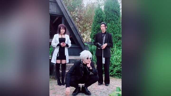 Like vid biến hình Giyuu cho tui điiii 🥺 cosplay cosplaydance gojo gojosatoru getou getousuguru shoko shokoieiri jujutsukaisen jjk photoshoot metoo xyzbca