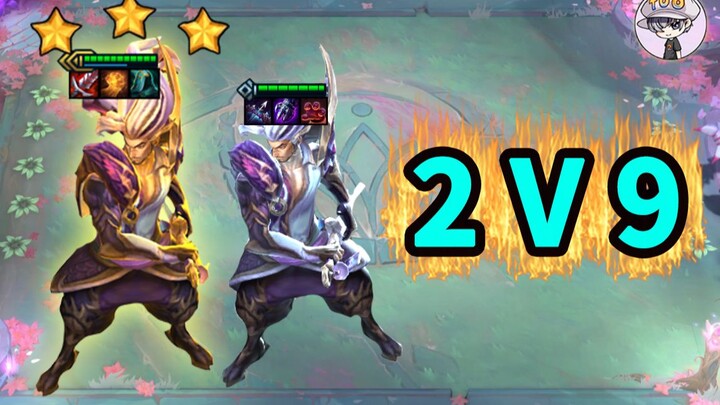 12 Yasuos! [2 vs. 9]