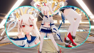 【MMD\Ayanami】Komandan, tolong jangan...menyentuhnya sembarangan, rasanya...sedikit aneh>_