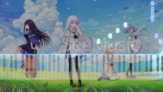 【เปียโน/ดนตรี】紬の夏雪み ท่วงทำนองที่สงบที่สุดของ Summer Pockets