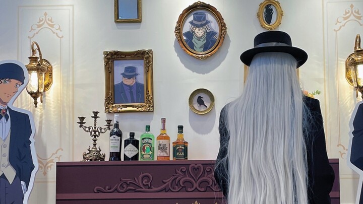 【vlog】Cosplay Gin and check in at Conan theme restaurant!