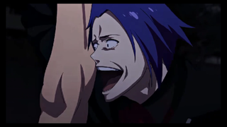 "The starving purple-haired spirited young man and his professional photographer pet"