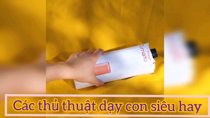 các mẹo dạy con