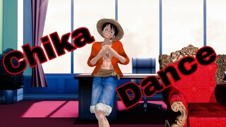 [One Piece||Luffy||MMD] Chika Dance