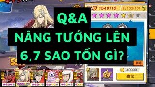 Q&A (PHẦN 2) : ĐỂ  NÂNG  TƯỚNG LÊN 6,7 SAO CẦN TỐN GÌ ?NGUỒN GỐC TÊN LIAR FIRE- OPM  THE STRONGEST