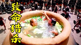 Pasangan muda pergi berlibur ke alam liar, namun tak disangka malah menjadi santapan suku kanibal, f