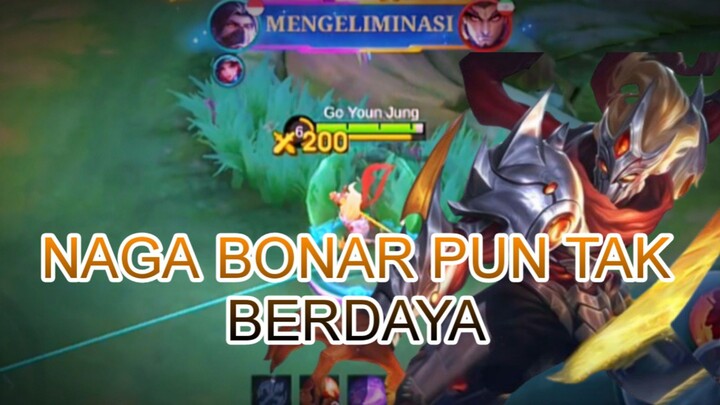 NAGA BONAR PUN TAK BERDAYA