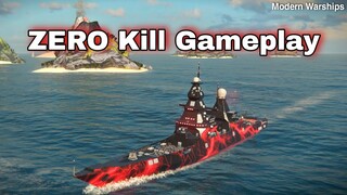 Modern Warships: ZERO Kill Gameplay. online match
