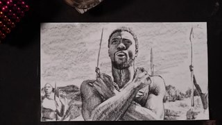 BLACK PANTHER - '' I'm Not Dead '' Flipbook - DP ART DRAWING - Part 1