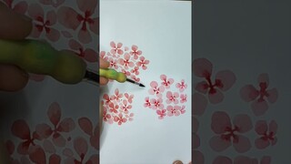 Beautiful Flowers Clusters •Easy watercolor painting #watercolor #watercolorpainting #watercolorart