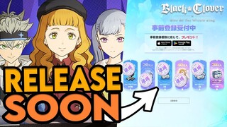 NEW 700K PRE-REGISTRATION & 10 FREE TICKETS! BLACK CLOVER MOBILE RELEASING IN 2 WEEKS OR LESS???