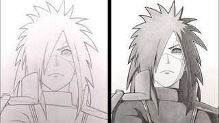 How to Draw Madara Uchiha - Naruto