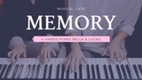 🎵 메모리 (뮤지컬 캣츠) Memory (Musical CATS) | 4hands piano