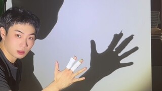 Michael Jackson held a concert on the wall of my house｜Jinyi hand shadow