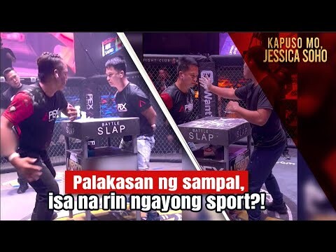 Palakasan ng sampal, isa na ring sport ngayon?! | Kapuso Mo, Jessica Soho