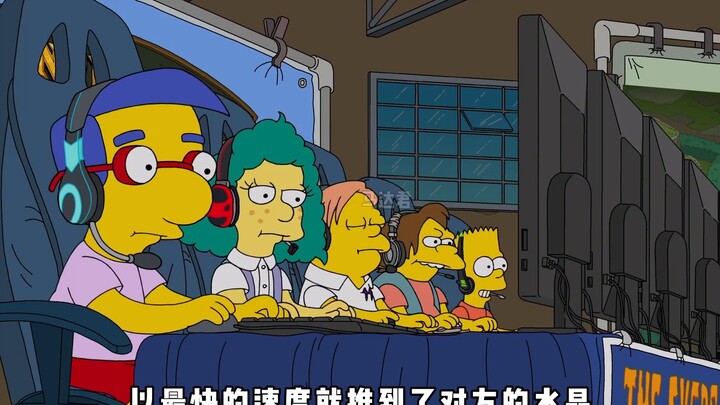 The Simpsons: Bart đánh thức tài năng thể thao điện tử và dẫn dắt đồng đội vào chung kết toàn cầu