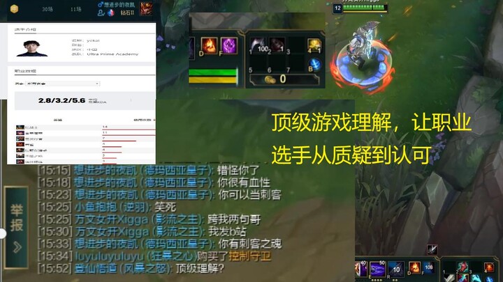 What a top-tier Lee Sin play! It turned the UP Second Team pro player from skepticism to full认可!