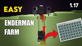 Simple Enderman XP farm 1.17 Minecraft Bedrock/Pocket Edition | MCPE, JAVA, Xbox, PS4, Switch |