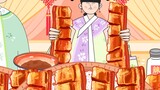 -Mukbang animasi Legenda Zhen Huan｜ Perut babi renyah yang imersif dari An Lingrong~