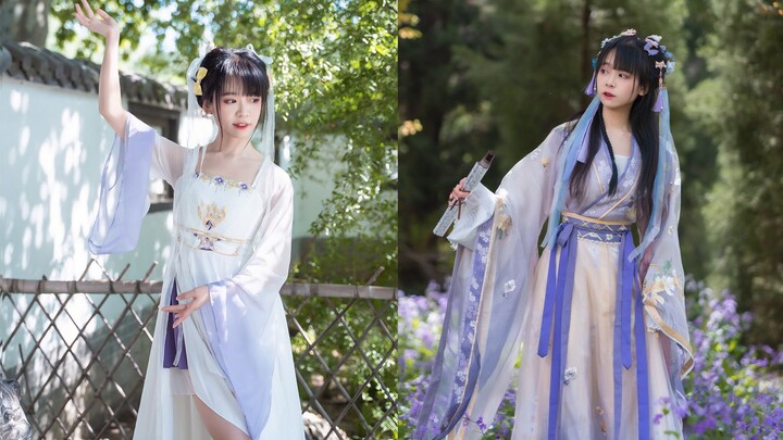 [Kato Yoko] Raising her head, the ink is dyed, lowering her eyebrows, and the brush becomes a flower
