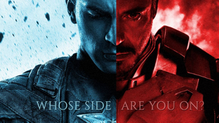 Iron Man vs Captain America and Bucky - Captain America Civil War