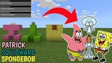 How to summon Spongebob , Squidward, and Patrick in Minecraft