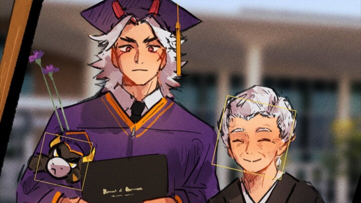 Yidou has graduated from college! Why don't you work hard!!! "The Author Who Spreads Love and Justic