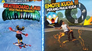 TOP 5 TRIK DAN UPDATE TERBARU DI FREE FIRE - Bocoran Update Emote Kuda / Horse Terbaru