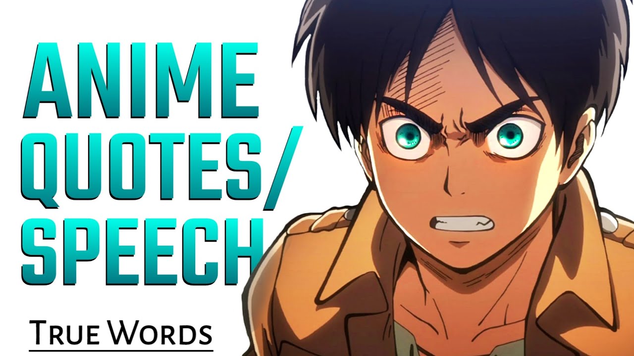Attack on Titan Quotes/Philosophy that I loved with Voice - Bilibili