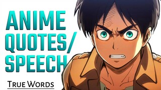 Attack on Titan Quotes/Philosophy that I loved with Voice