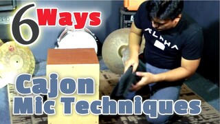 6 Ways Para Mag Mic ng Cajon {BeatBox} with Blue Arjona