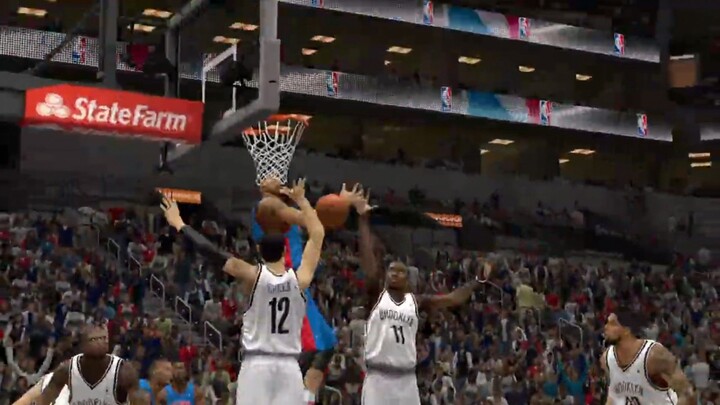 Block Shot by N Word - NBA 2K14