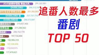 追番人数最多的番剧是哪部？