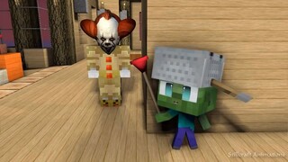 IT Pennywise Monster school Minecraft Animation