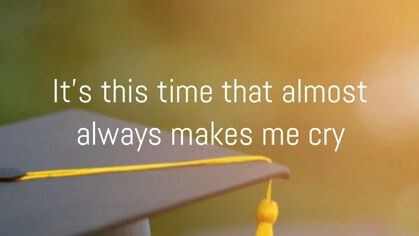 Graduation song that surely makes you cry 😢