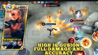 HIGH IQ GUSION, FULL DAMAGE AND ACCURACY