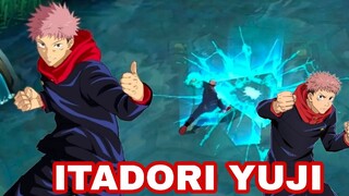 ITADORI YUJI SKIN IN MOBILE LEGENDS 😱 FULL REVIEW AND EFFECTS