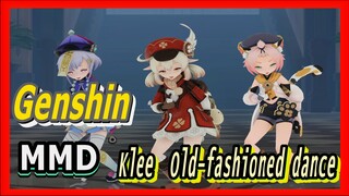 [Genshin  MMD]  Cute Klee's old-fashioned dance