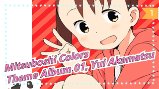 [Mitsuboshi Colors] Character's Theme Album 01, Yui Akamatsu, CV. Yuki Takada_A1