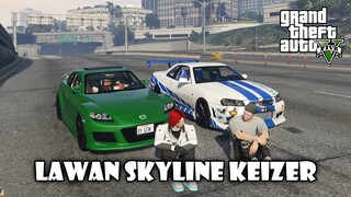 BELI MOBIL BEKAS MAZDA RX-8 + LAWAN SKYLINE GTR34 KEIZERZ !! - GTA V ROLEPLAY